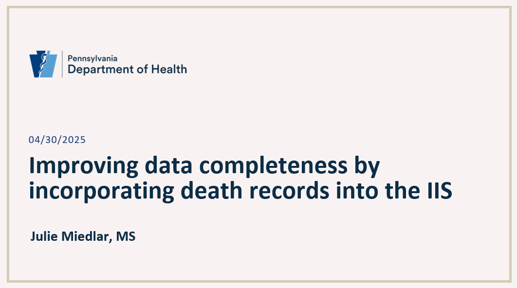 Improving Data Completeness by Incorporating Death Records into the IIS