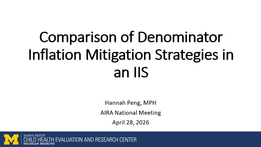 Comparison of Denominator Inflation Mitigation Strategies in an IIS