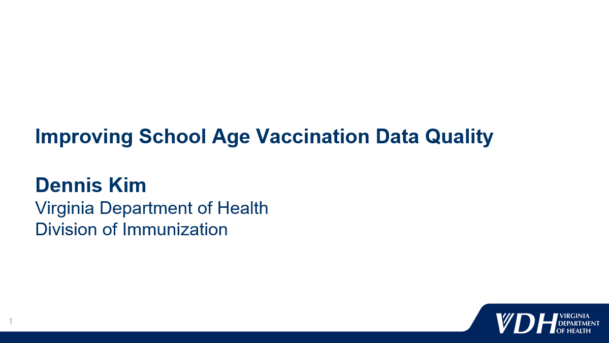 Improving School-Age Vaccination Data Quality