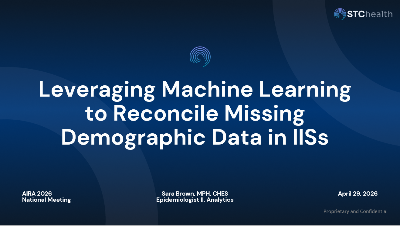 Leveraging Machine Learning to Reconcile Missing Demographic Data in IIS