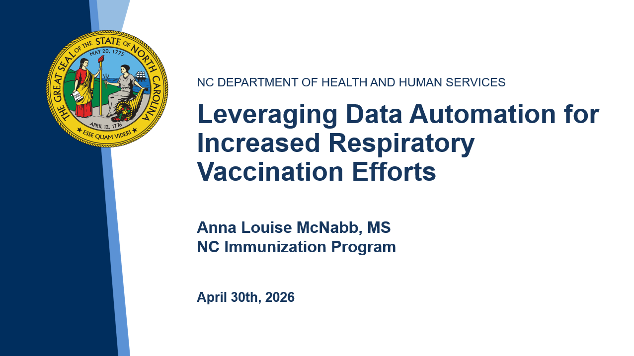 Leveraging Data Automation for Increased Respiratory Vaccination Efforts
