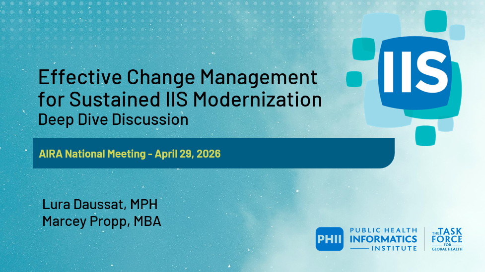 Effective Change Management for Sustained IIS Modernization