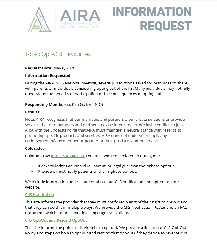 Opt-Out Resources