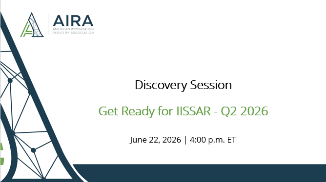 Discovery Session: Get Ready for IISSAR - Q2 2026
