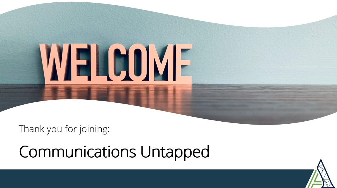 Sanofi Webinar | Communications Untapped